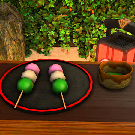 Dango + Green Tea Set; 450 gil