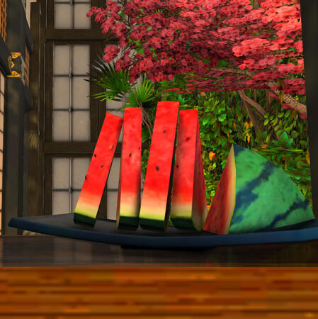 Sliced Watermelon; 600 gil
